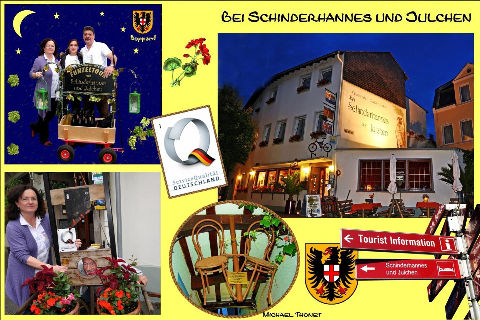 Pension Bei Schinderhannes Und Julchen Boppard Kültér fotó
